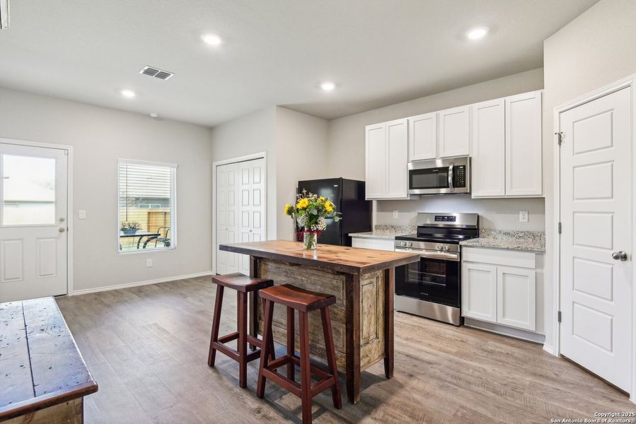 Furnished interior view inside a new home in Lonesome Dove, San Antonio (Image 28). Furnished interior view inside a new home in Lonesome Dove, San Antonio (Image 28).