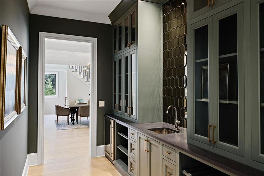 Furnished interior view inside a new home in , Atlanta (Image 36).