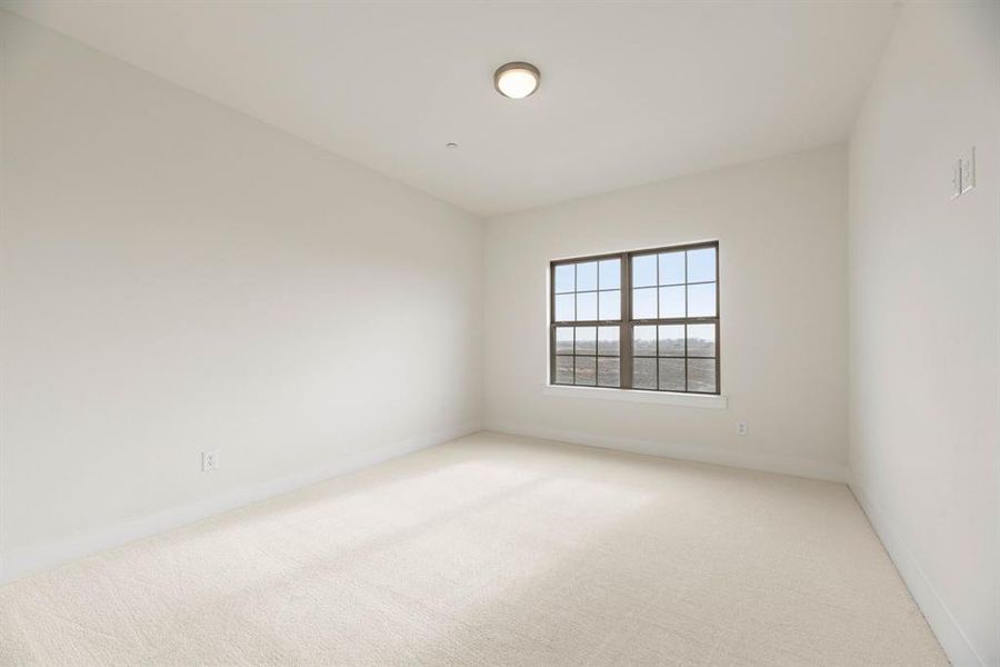One of two nicely sized secondary bedrooms in our Aurora plan. One of two nicely sized secondary bedrooms in our Aurora plan.