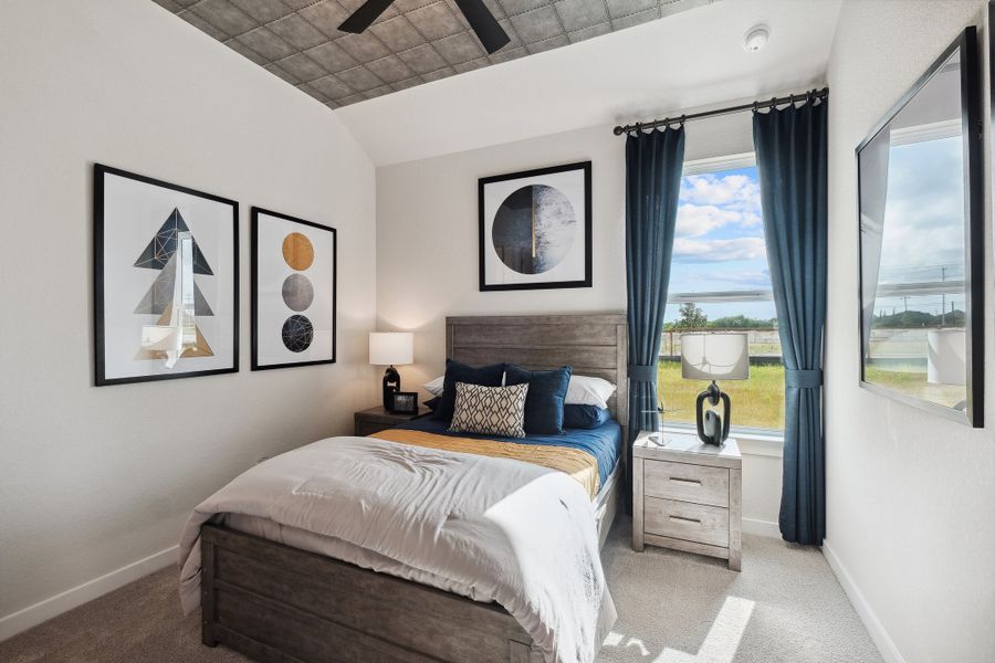 Representative furnished interior of a home built from the Elgin by Scott Felder Homes in Prominence, San Antonio (Image 37). Representative furnished interior of a home built from the Elgin by Scott Felder Homes in Prominence, San Antonio (Image 37).