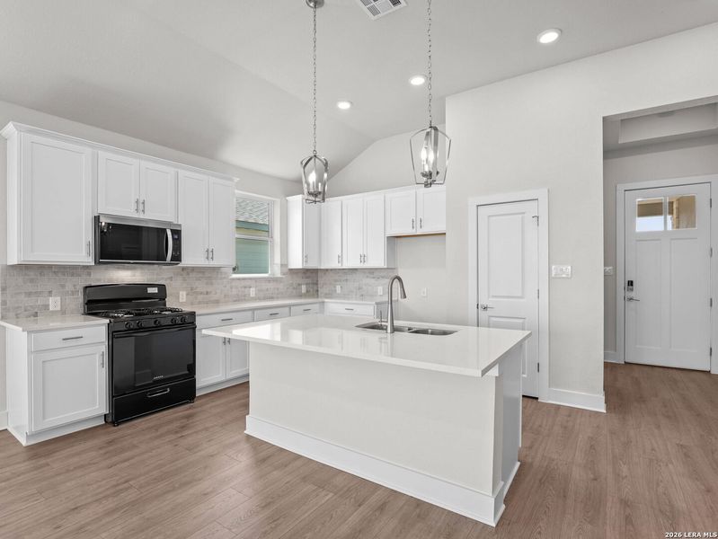 Furnished interior view inside a new home in Westridge, San Antonio (Image 5).