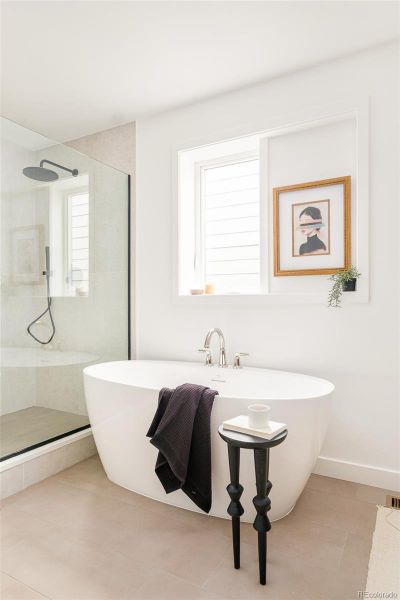 Furnished interior view inside a new home in , Denver (Image 22).