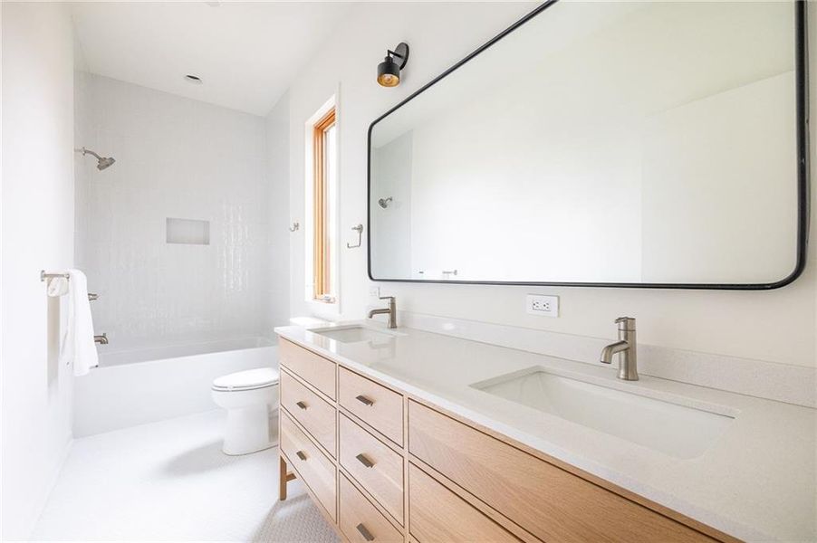 Furnished interior view inside a new home in , Decatur (Image 28).