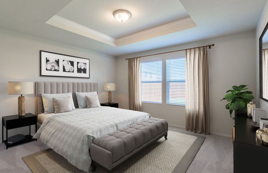 Furnished interior view inside a new home in Clearhaven, Princeton (Image 3). Furnished interior view inside a new home in Clearhaven, Princeton (Image 3).