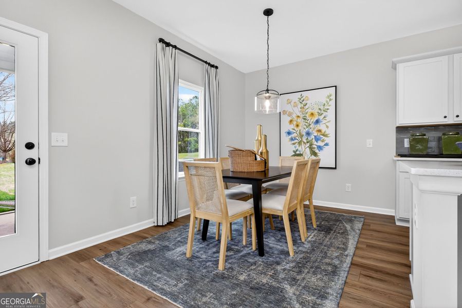 Furnished interior view inside a new home in Bryson Farms, Byron (Image 10).