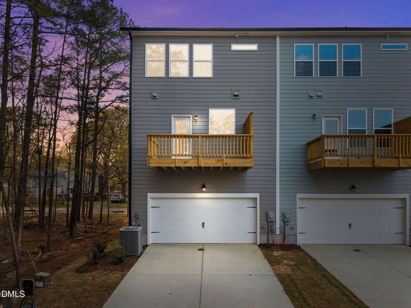 Exterior details and patio area of a home in Camden Park, Knightdale (Image 3).