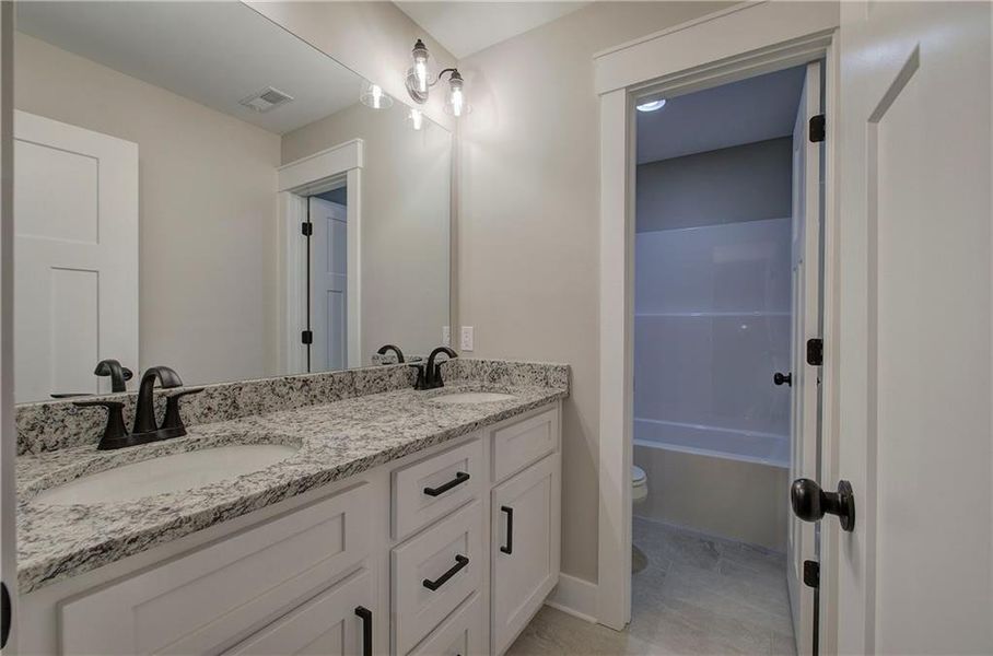 Furnished interior view inside a new home in , Adairsville (Image 8).