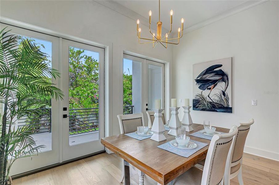 Furnished interior view inside a new home in , Tampa (Image 17).