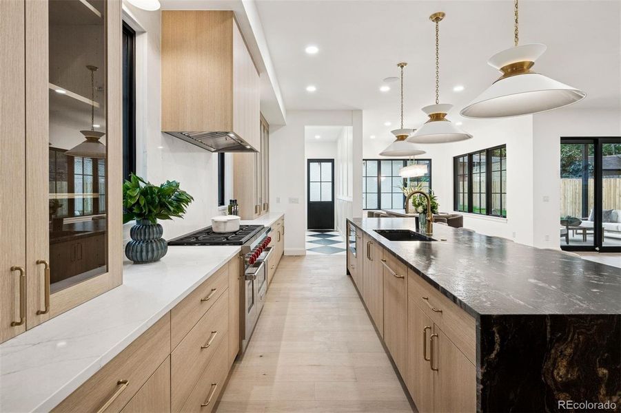 Furnished interior view inside a new home in , Denver (Image 12).