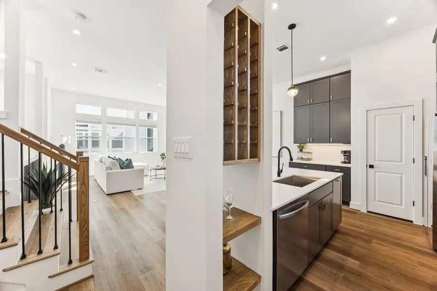 Furnished interior view inside a new home in , Houston (Image 13). Furnished interior view inside a new home in , Houston (Image 13).