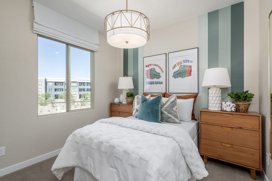 Bedroom 2 | Chartreuse | Greenpointe at Eastmark | New homes in Mesa, Arizona | Landsea Homes