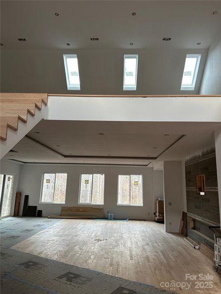 In-progress construction of a new home in , Mount Ulla, NC (Image 3).