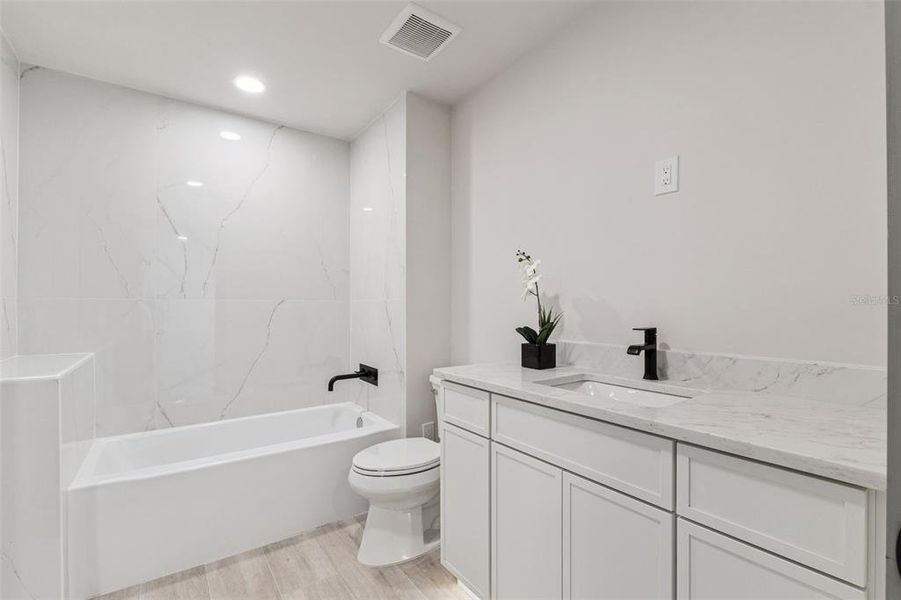 Furnished interior view inside a new home in , Winter Springs (Image 39).