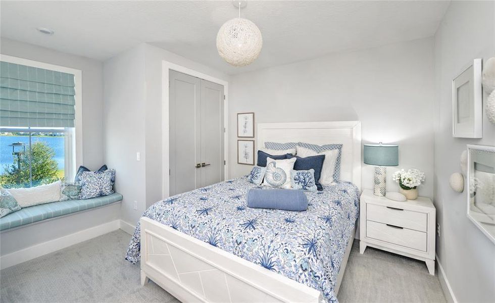 Furnished interior view inside a new home in Laureate Park, Orlando (Image 14).