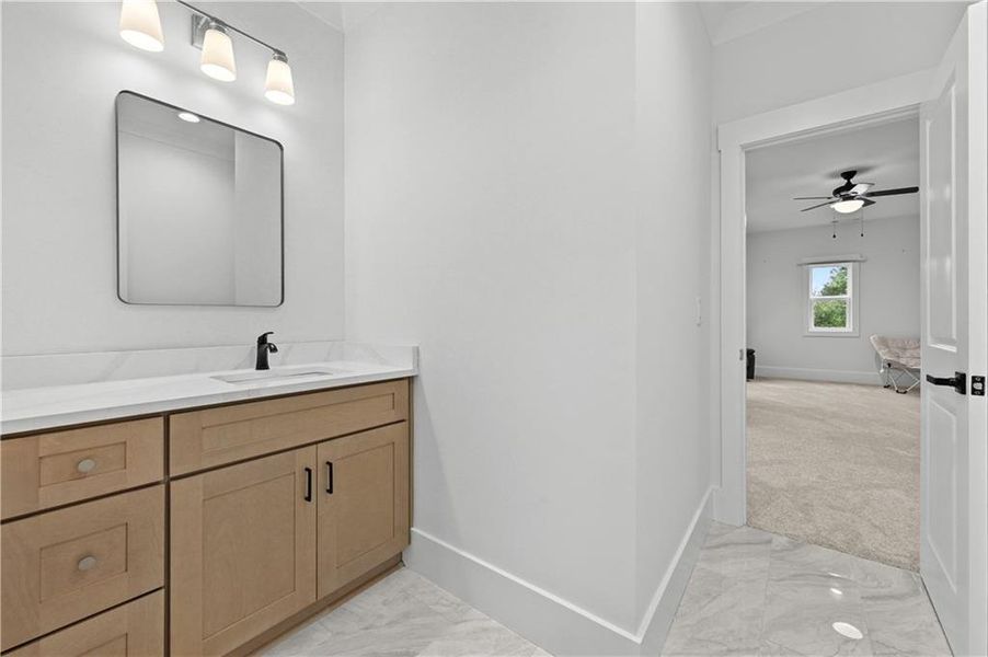 Furnished interior view inside a new home in , Buford (Image 18).