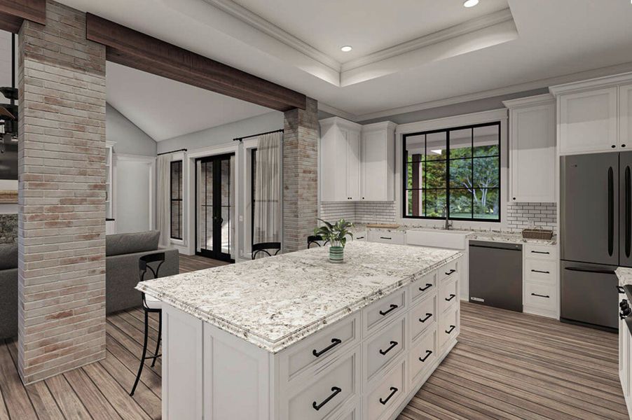 Representative furnished interior of a home built from the Jasper by Zeal Home Builders in Oak Water Ranch, Granbury (Image 9). Representative furnished interior of a home built from the Jasper by Zeal Home Builders in Oak Water Ranch, Granbury (Image 9).