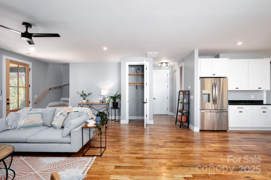 Convenient Coat Closet at Entry