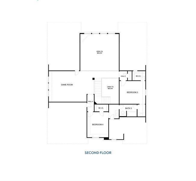 2D floor plan layout of this home in Myrtle Creek, Waxahachie, TX (Image 5). 2D floor plan layout of this home in Myrtle Creek, Waxahachie, TX (Image 5).