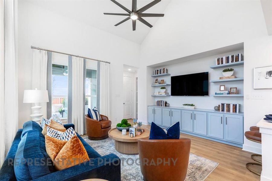 Furnished interior view inside a new home in Heritage Ranch, Sherman (Image 15).
