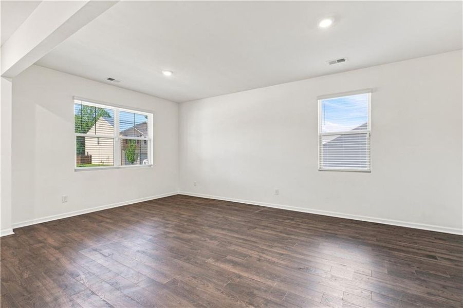 Spacious, unfurnished interior of a new home in The Enclave at Flat Rock Hills, Stonecrest (Image 19).