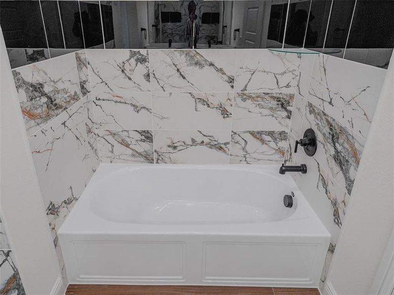 Furnished interior view inside a new home in , Dallas (Image 8). Furnished interior view inside a new home in , Dallas (Image 8).