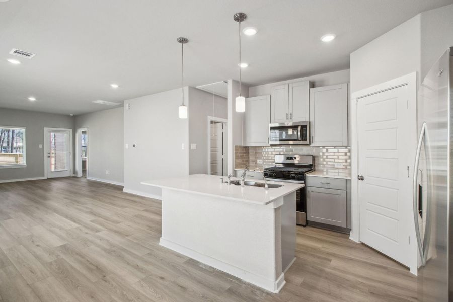 Photo is not of the actual home but is an inspirational photo of builder's model home and may depict options, furnishings, and/or decorator features that are not included.