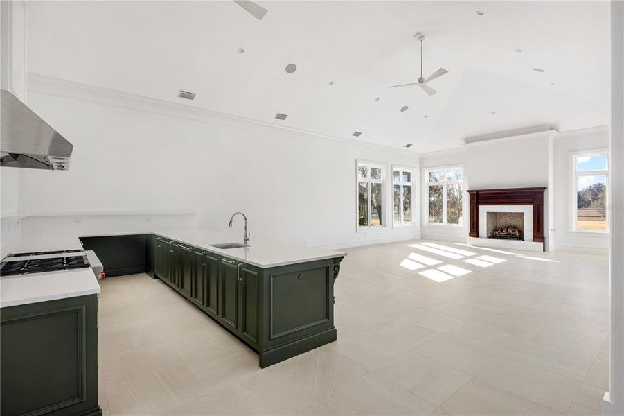 Furnished interior view inside a new home in , Ocala (Image 24).