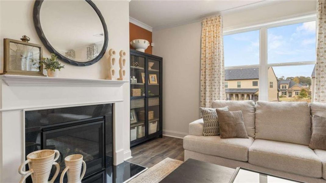 Furnished interior view inside a new home in The Gates at Pates Creek, Hampton (Image 25).