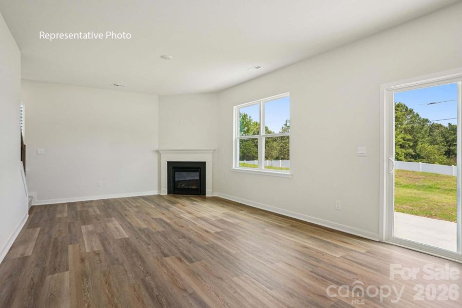 Spacious, unfurnished interior of a new home in Clark Creek Landing, Lincolnton (Image 17). Spacious, unfurnished interior of a new home in Clark Creek Landing, Lincolnton (Image 17).