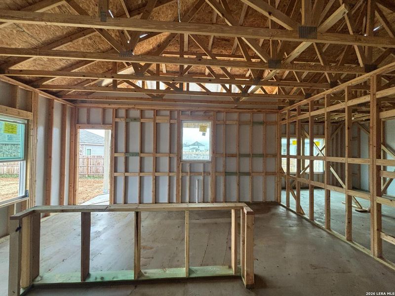 In-progress construction of a new home in The Summit at Saddlebrook Ranch 55's, Schertz, TX (Image 21). In-progress construction of a new home in The Summit at Saddlebrook Ranch 55's, Schertz, TX (Image 21).