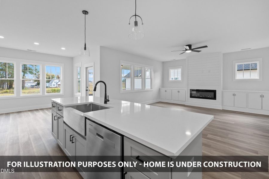 FRONT Open Floor Plan