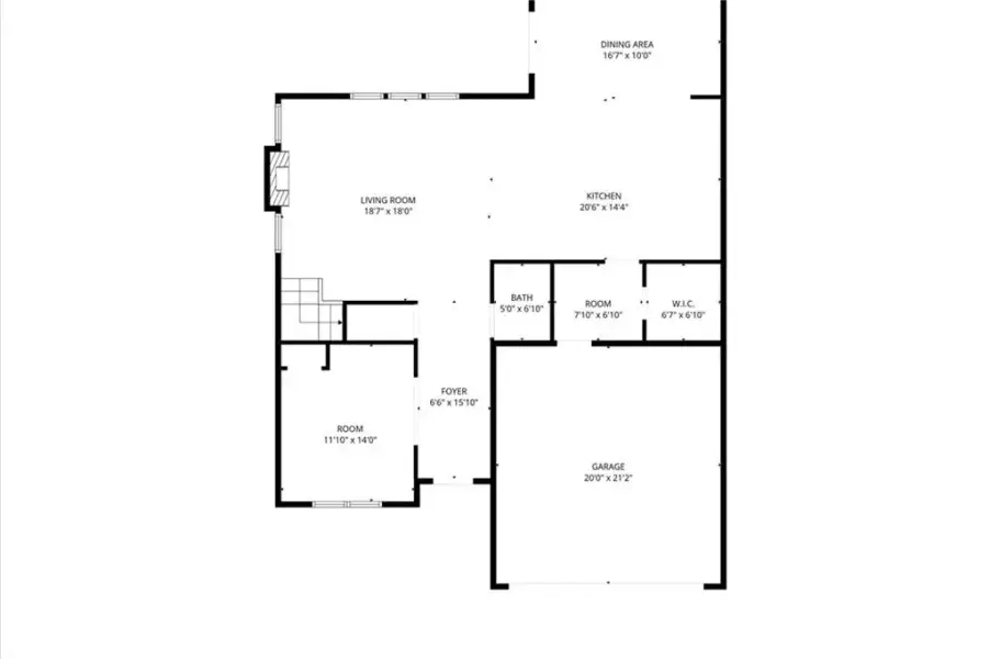2D floor plan layout of this home in , Austell, GA (Image 6). 2D floor plan layout of this home in , Austell, GA (Image 6).