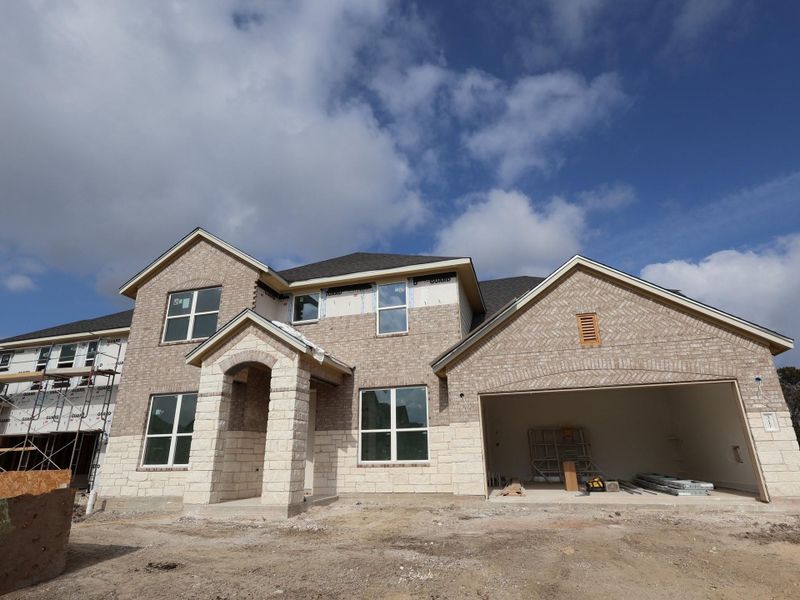 In-progress construction of a new home in Barksdale, Leander, TX (Image 3). In-progress construction of a new home in Barksdale, Leander, TX (Image 3).