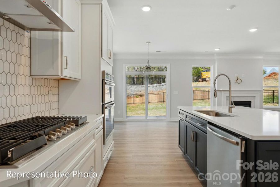Furnished interior view inside a new home in 1776 Gastonia, Gastonia (Image 8).