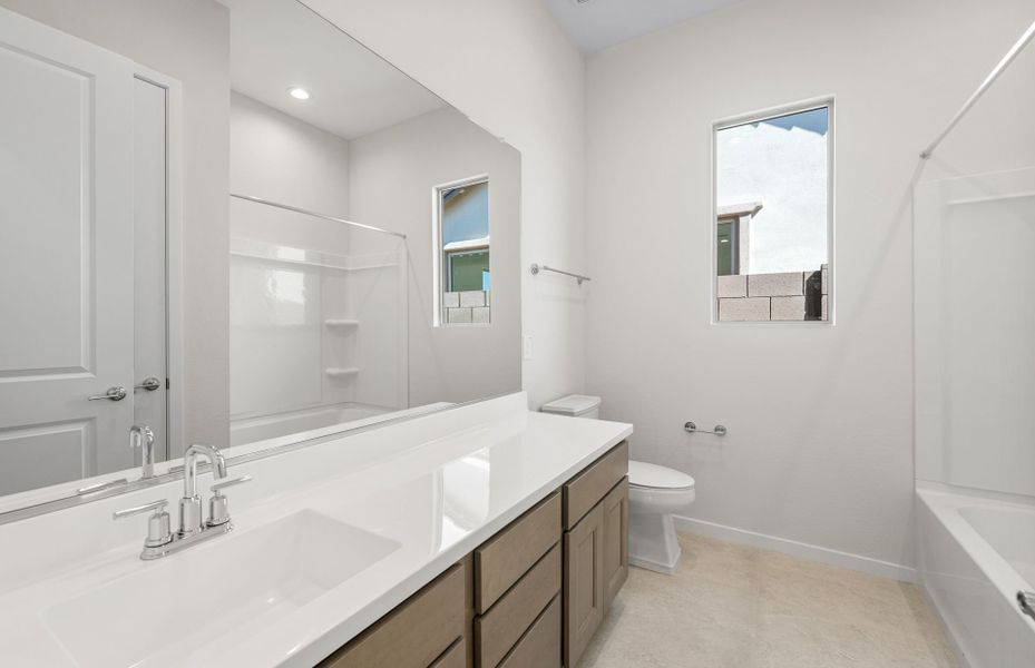 Furnished interior view inside a new home in Legado West, Gilbert (Image 16). Furnished interior view inside a new home in Legado West, Gilbert (Image 16).