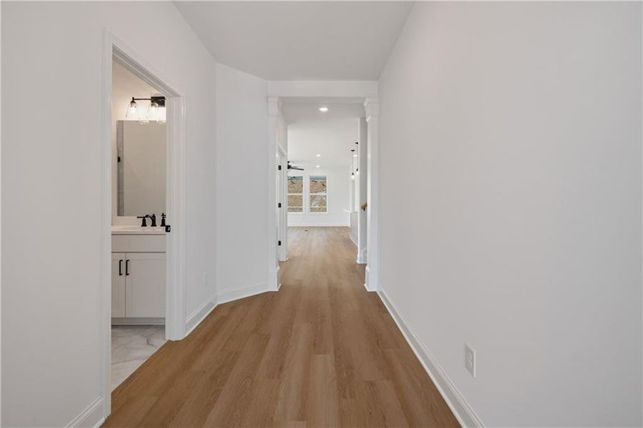 Spacious, unfurnished interior of a new home in Echols Farm, Hiram (Image 20).