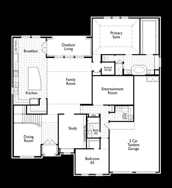 Downstairs Floor Plan