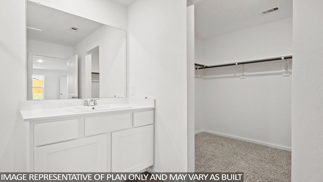 Furnished interior view inside a new home in Sunterra Lakes, Brookshire (Image 6).