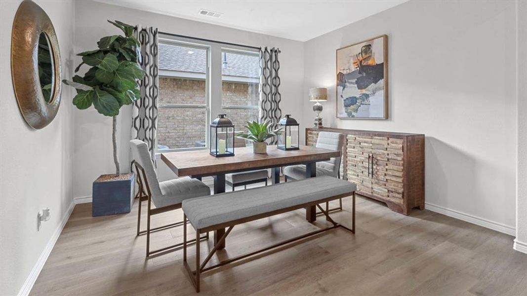 Furnished interior view inside a new home in The Woods at Lindsey Place, Anna (Image 31). Furnished interior view inside a new home in The Woods at Lindsey Place, Anna (Image 31).