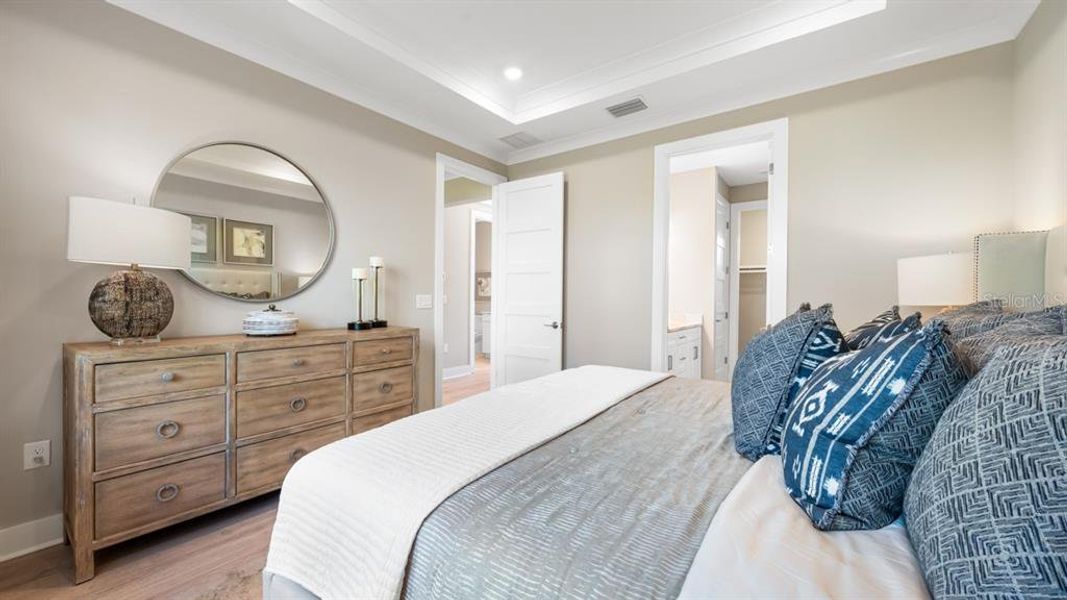 Furnished interior view inside a new home in Esplanade at Azario Lakewood Ranch, Lakewood Ranch (Image 10).