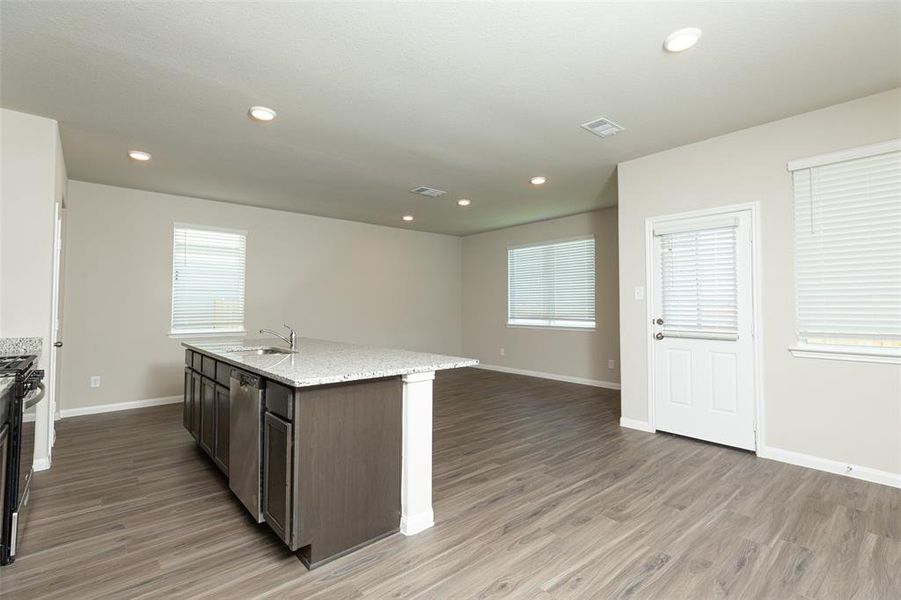 Photos are a representation of the floor plan. Options and interior selections will vary.