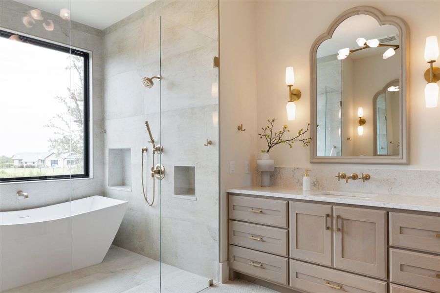 Furnished interior view inside a new home in , Austin (Image 28). Furnished interior view inside a new home in , Austin (Image 28).