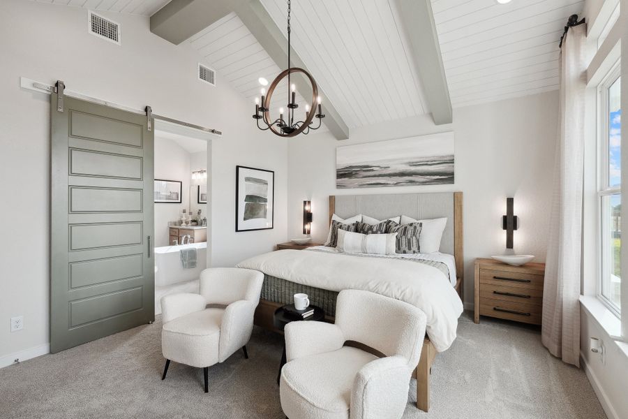 Representative furnished interior of a home built from the Elgin by Scott Felder Homes in Prominence, San Antonio (Image 17). Representative furnished interior of a home built from the Elgin by Scott Felder Homes in Prominence, San Antonio (Image 17).