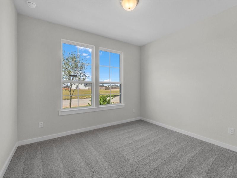 Spacious, unfurnished interior of a new home in Mason Woods, Cypress (Image 13).