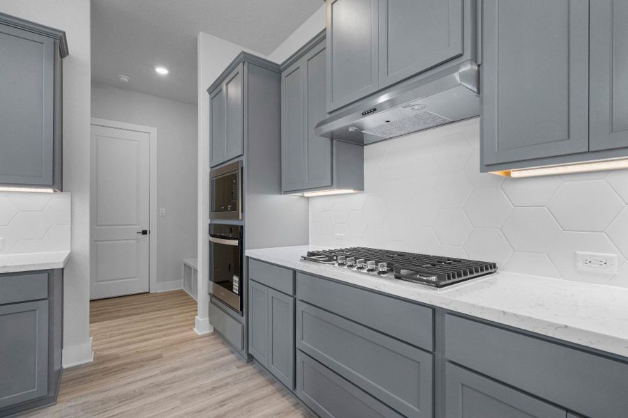 Stunning finishes in Light & Bright Kitchen