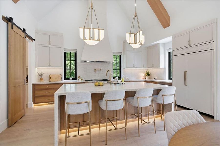 Furnished interior view inside a new home in , Alpharetta (Image 30).