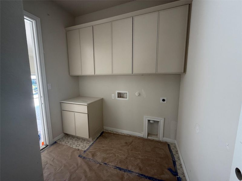 In-progress construction of a new home in Provence, Austin, TX (Image 10).