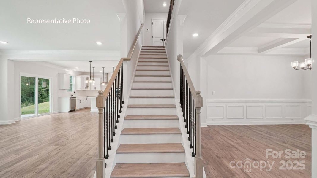 Spacious, unfurnished interior of a new home in Sanctuary at Southgate, Indian Trail (Image 23). Spacious, unfurnished interior of a new home in Sanctuary at Southgate, Indian Trail (Image 23).