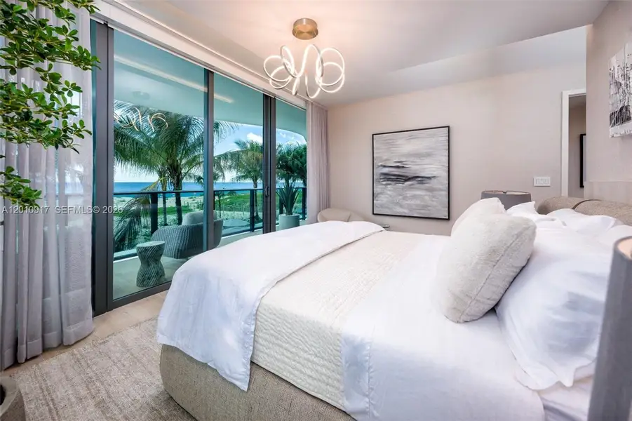 Furnished interior view inside a new home in Casamar, Pompano Beach (Image 8).