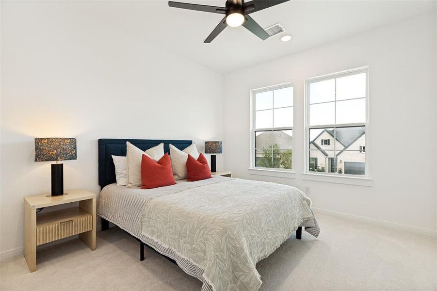 Furnished interior view inside a new home in , McKinney (Image 22). Furnished interior view inside a new home in , McKinney (Image 22).